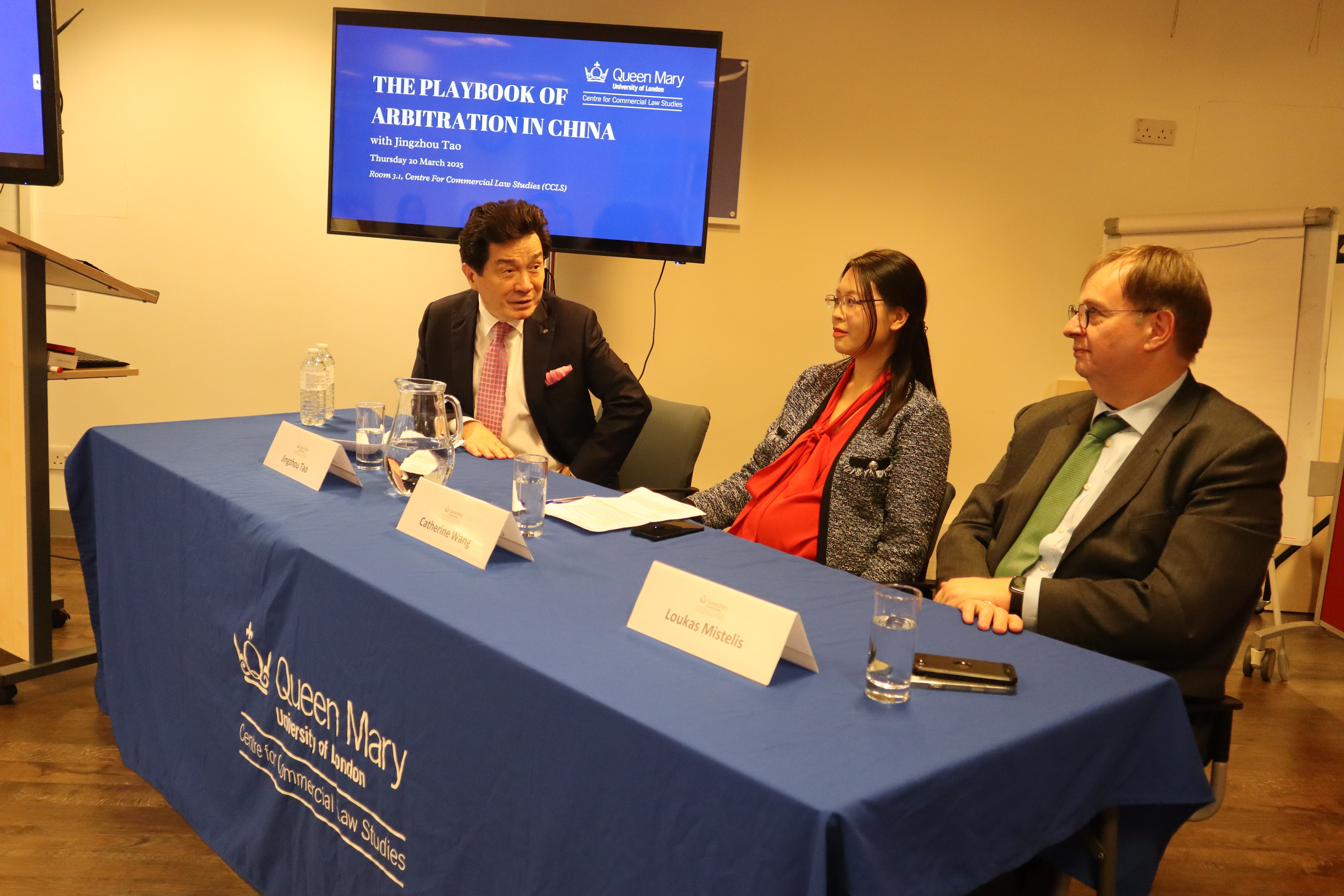 Panel with Jingzhou Tao, Catherine Wang and Loukas Mistelis