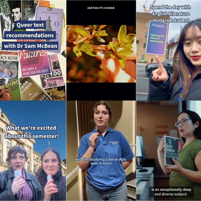 A screengrab of The School of the Arts Instagram Reels Feed