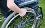Person in a wheelchair