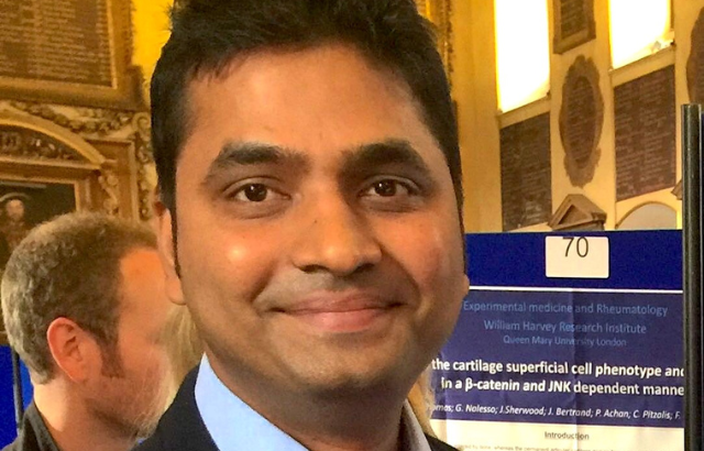 Lead researcher Dr Hemanth Tummala, Lecturer in Genetics and Molecular Biology