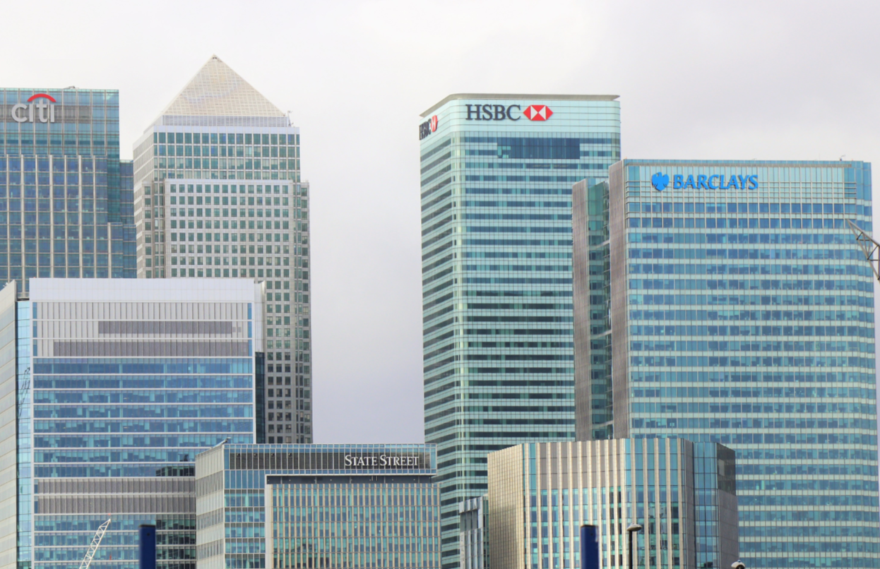 London city bank buildings