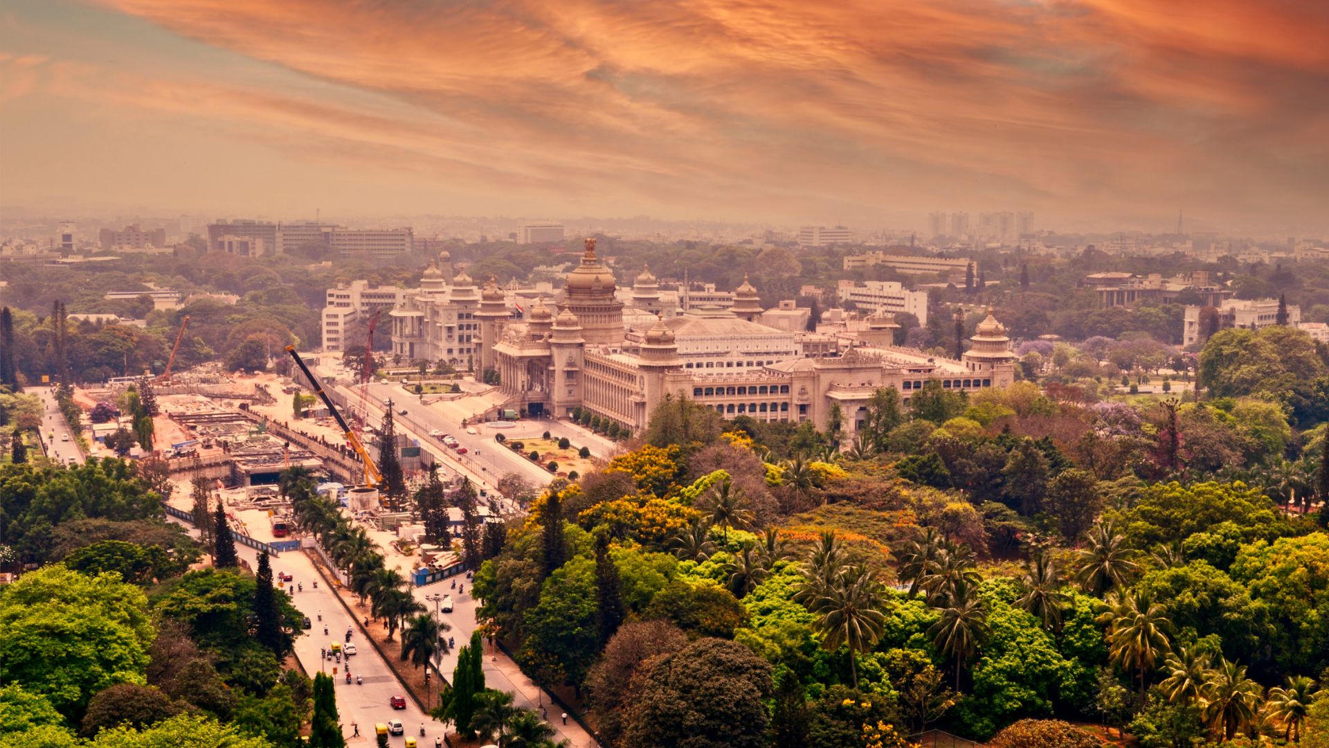 A Photo of landscape of Bangalore