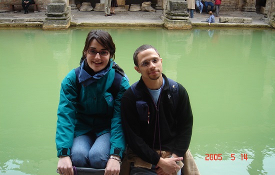 Zeina and Cassiano in 2005