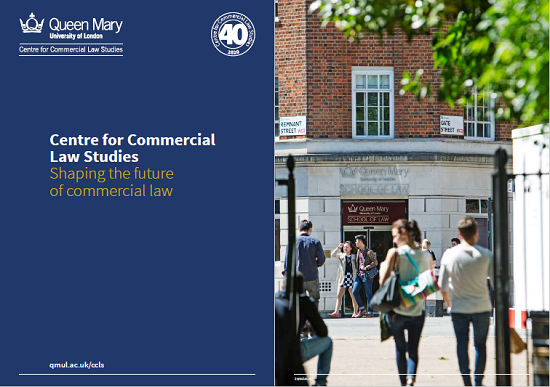 CCLS brochure title page and image of the CCLS building at Lincoln's Inn Fields