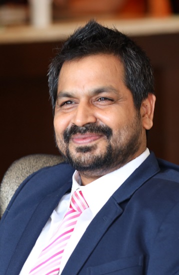 Man with beard smiling