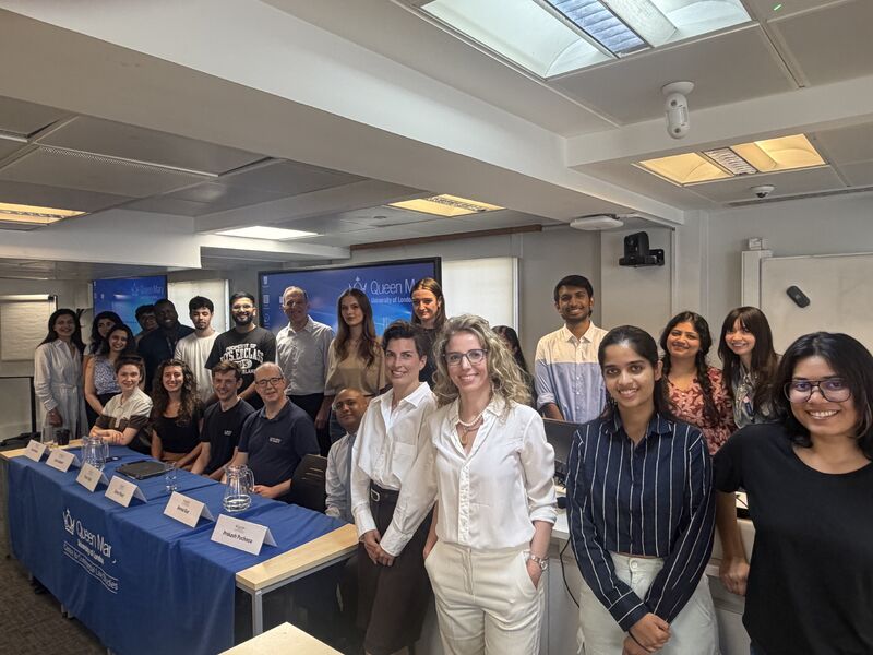 Space Law Event photo of speakers and audience