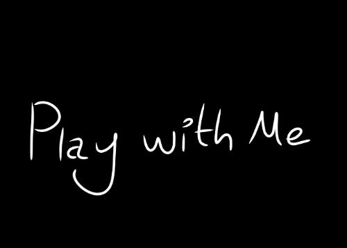 A black screen with the words 