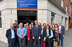 Duncan Matthews and other participants in the British Academy workshop outside CCLS.