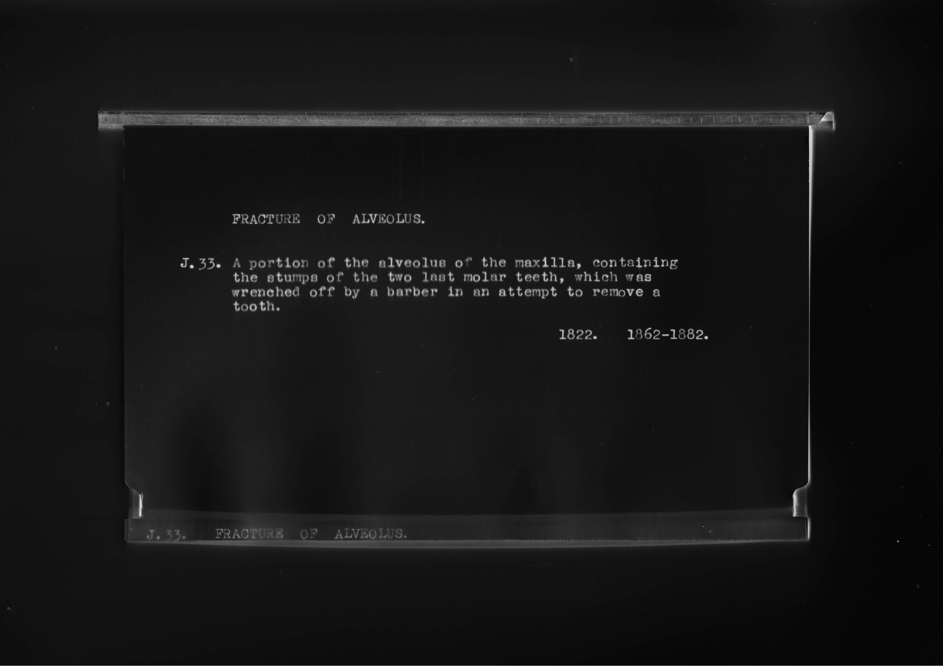 scan of museum info card