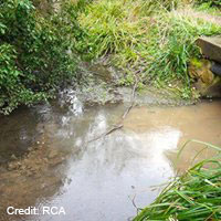 The Vale Brook in Chesham.