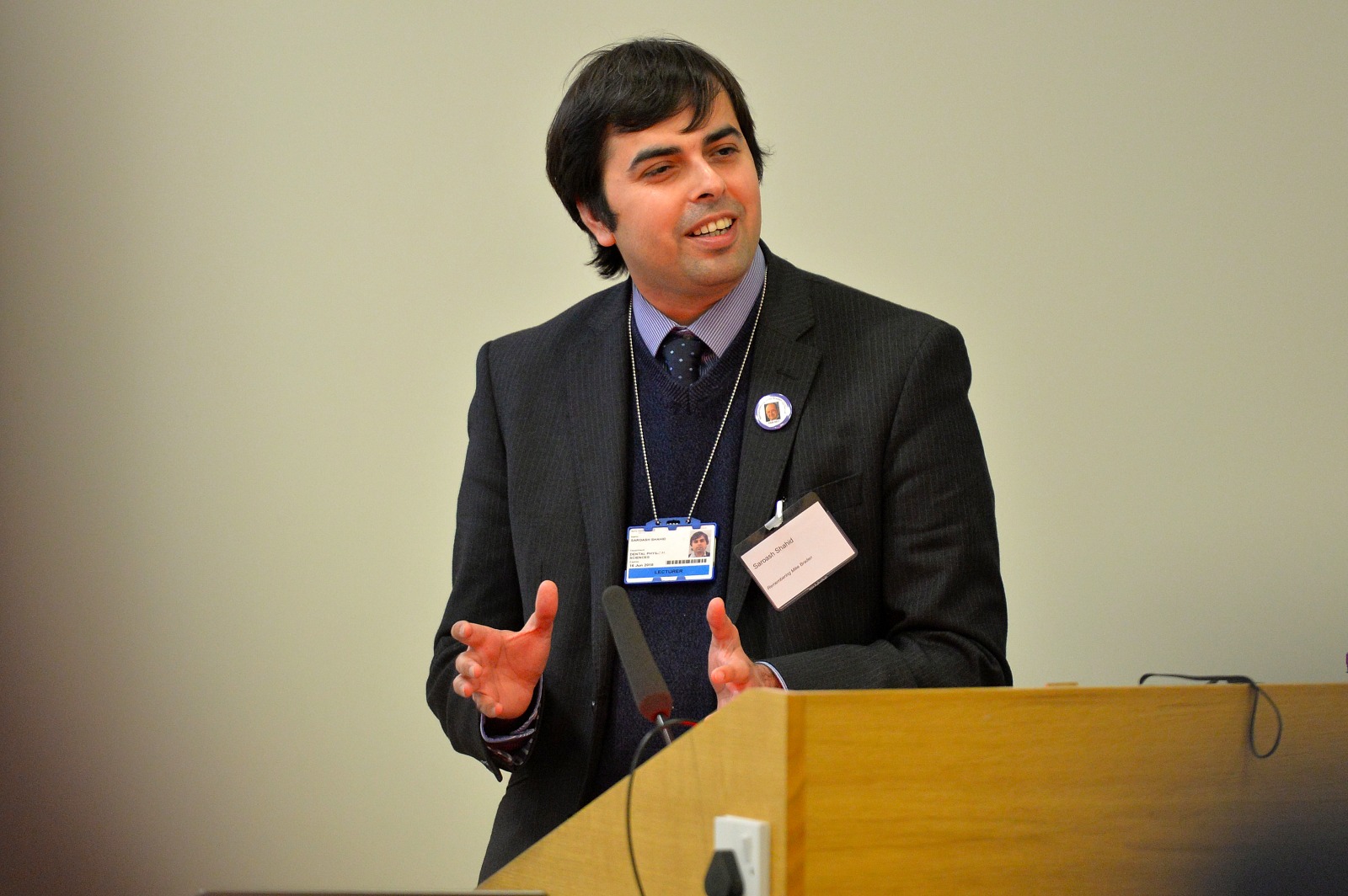 Dr Saroash Shahid MSc Dental Materials Programme Lead