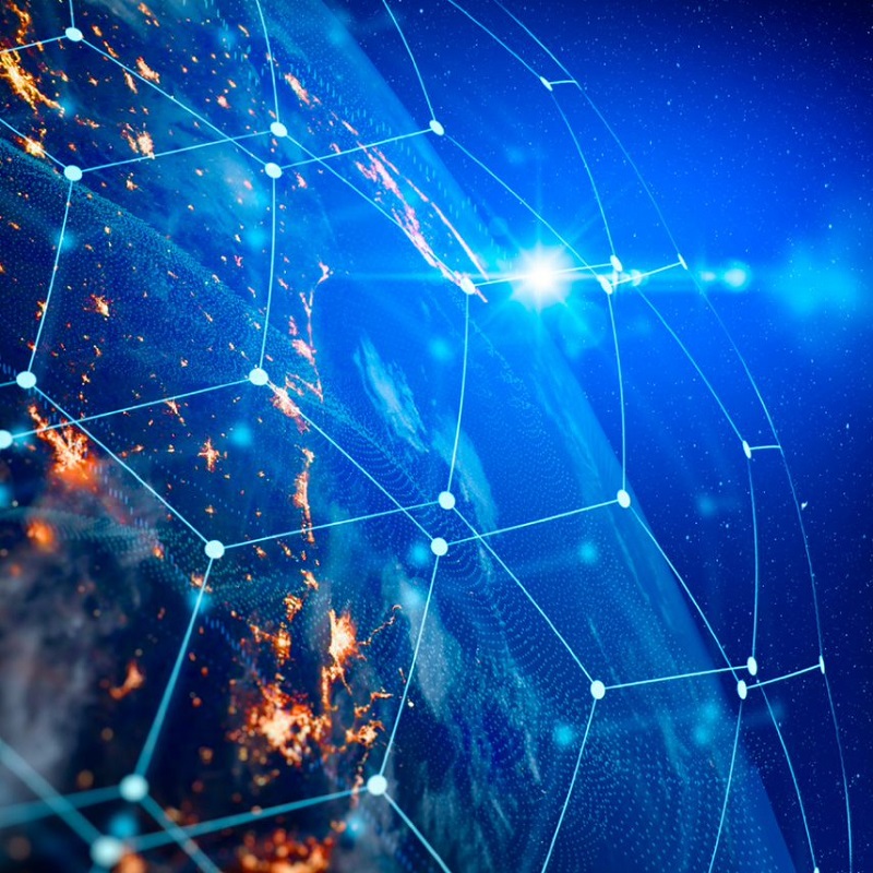 Connected world image