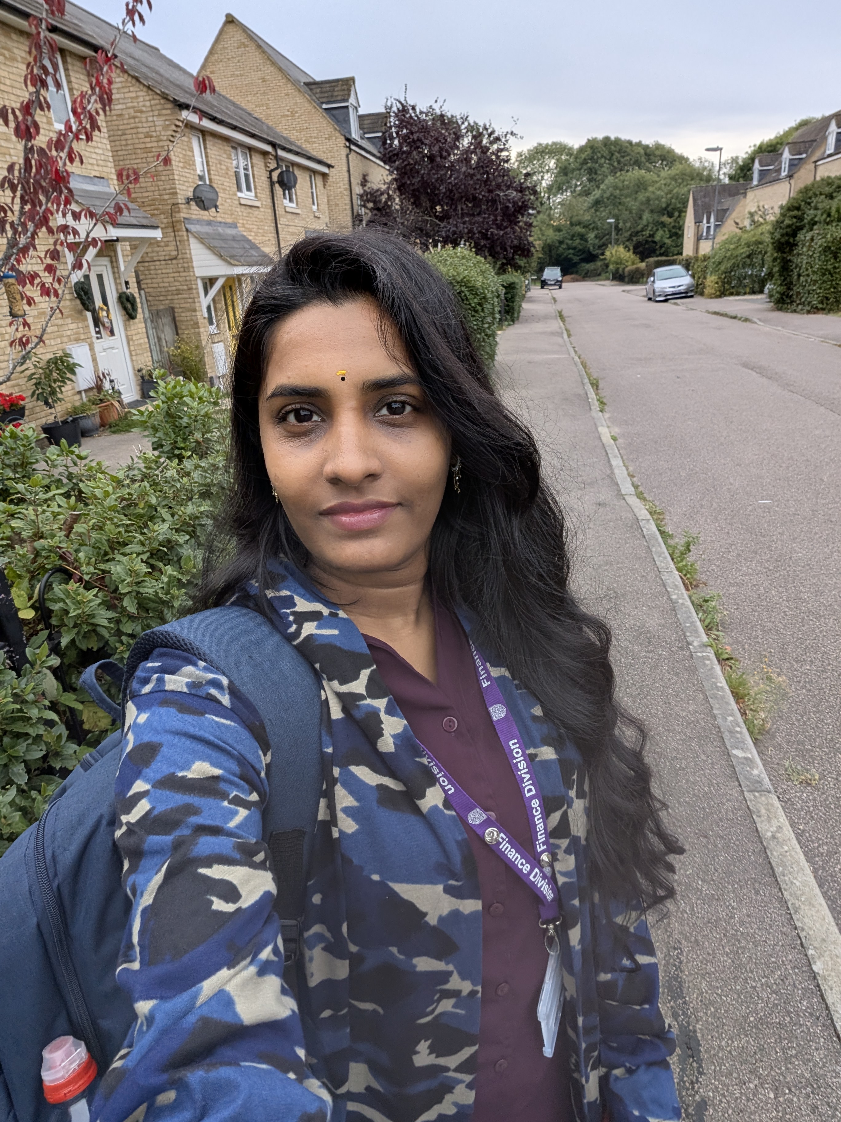 Divya Nadar taking a selfie