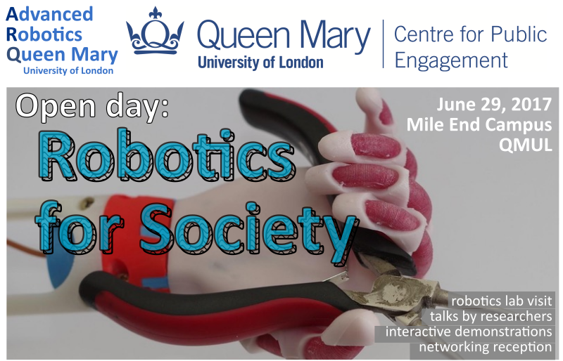QMUL open robotics day