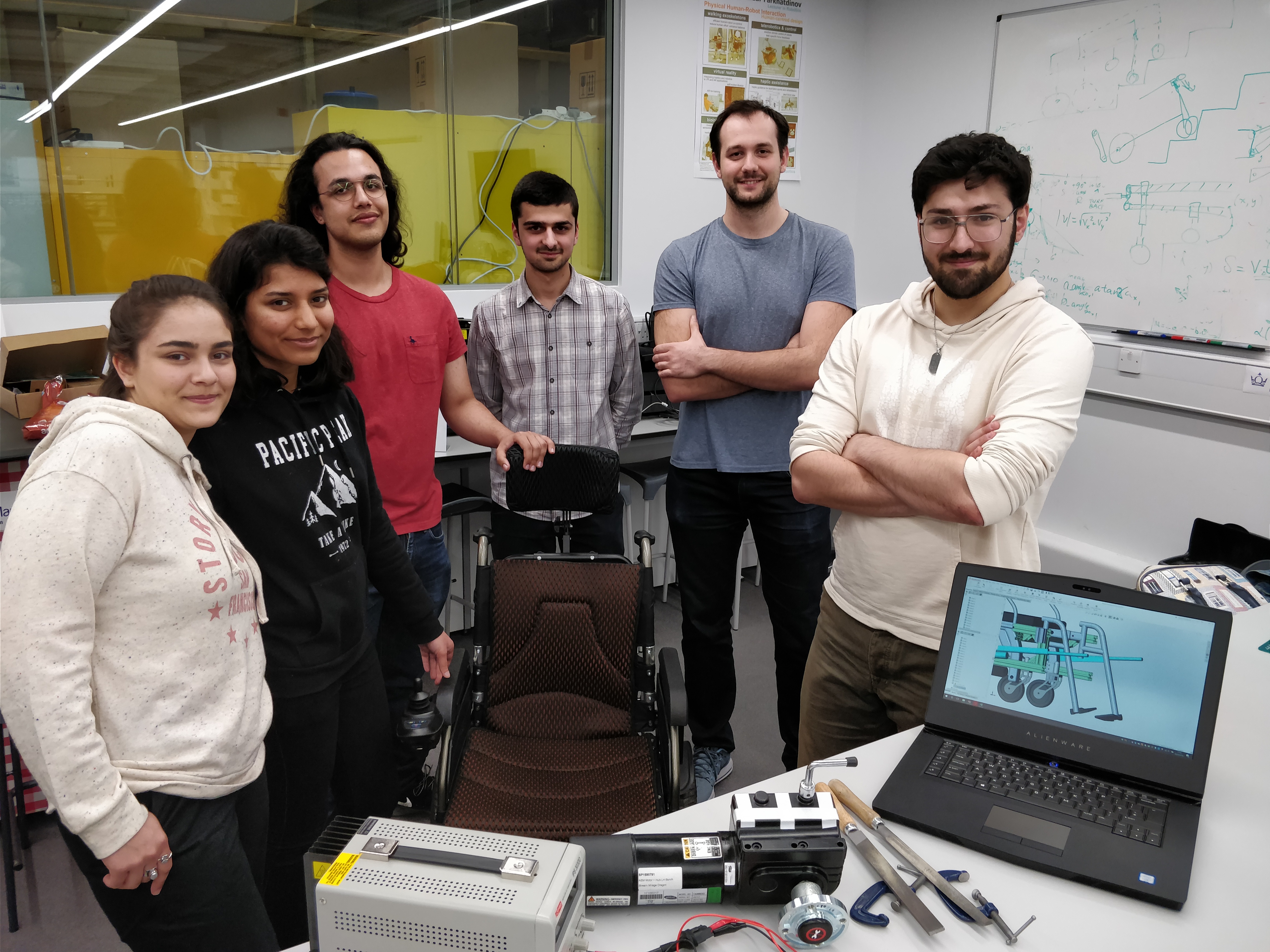 Cybathlon team members