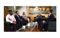 Degree apprentices at Goldman Sachs
