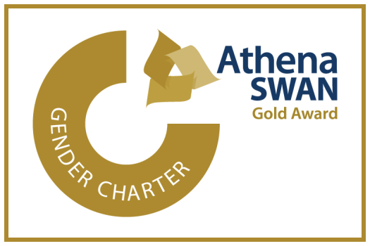 The Gold Athena Swan logo