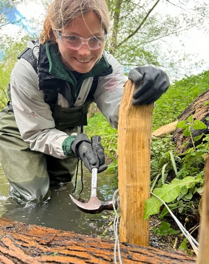 Lucy Hutchinson fieldwork