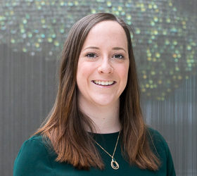 A portrait photograph of Rachel Miles