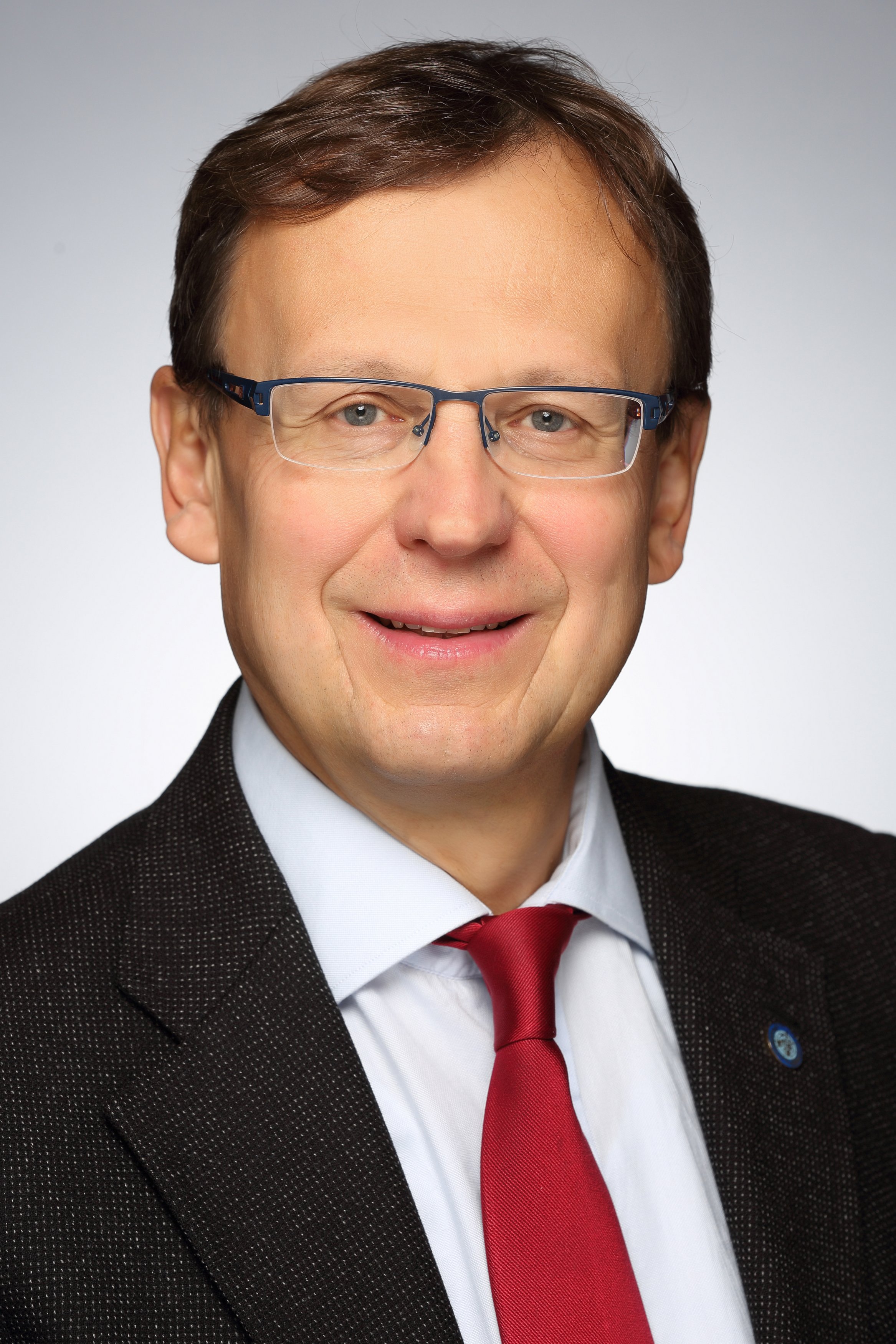 Mario smiles at the camera