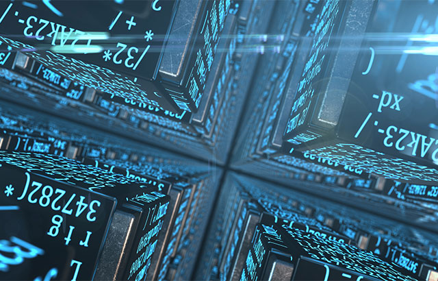 Numerical coding on screen