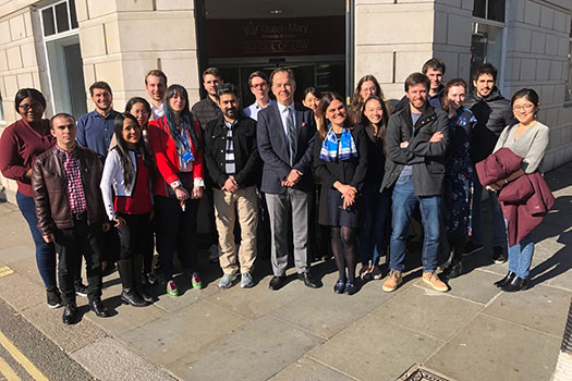 People standing outside CCLS