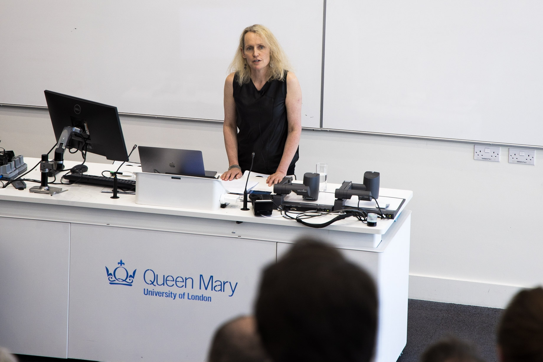 Helen Lecturing closer