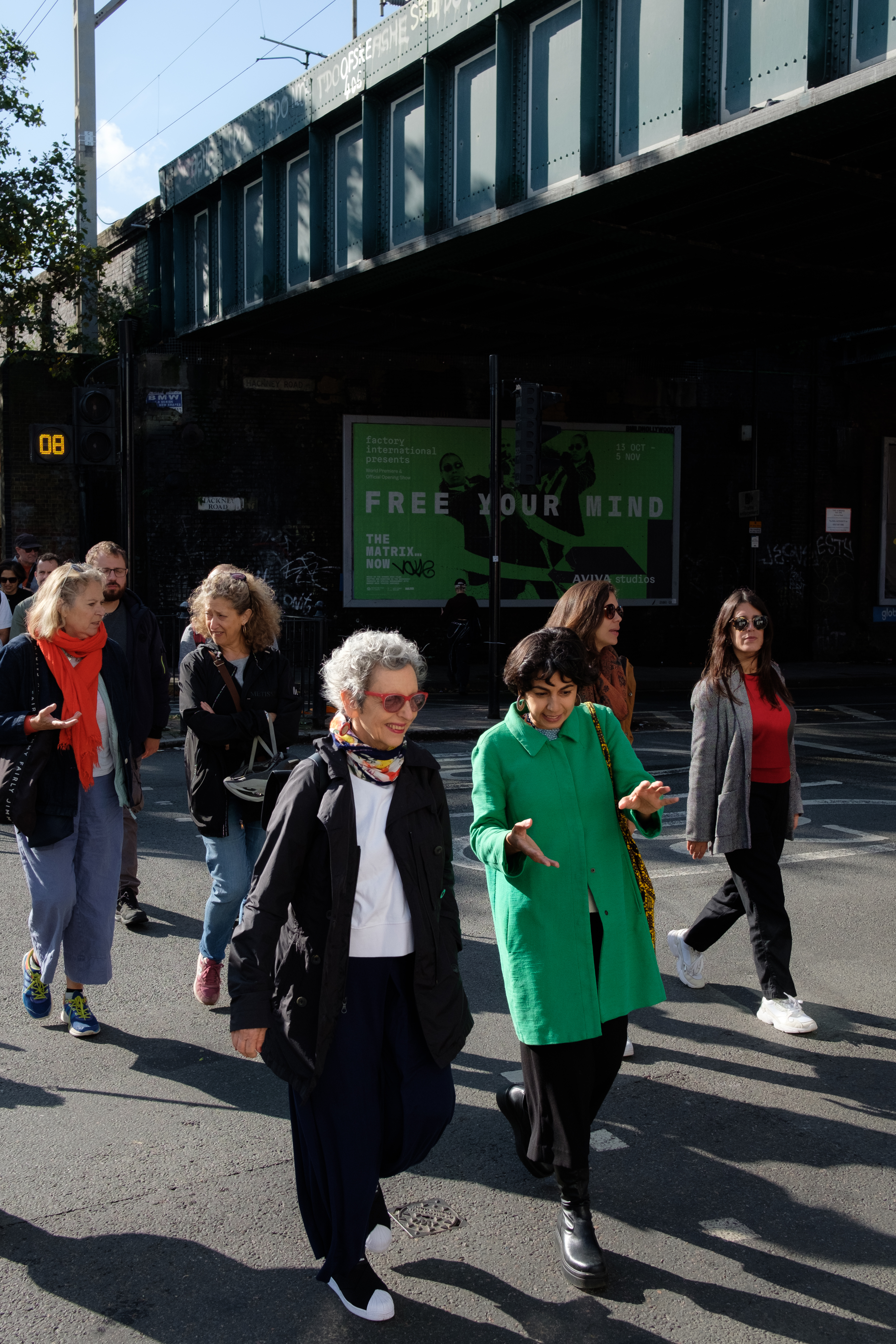 walking tour Raquel Rolnik in conversation