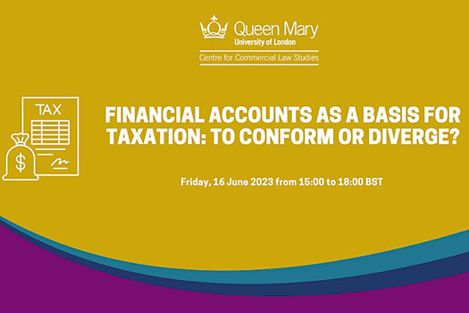 Gold, blue and purple banner