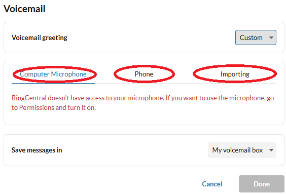 Ringcentral config 12