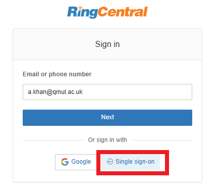 Ringcentral Installation guide