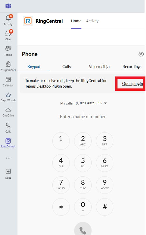 Ringcentral Installation guide