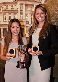 Winners: Jessica Kam and Jennifer Jeffrey