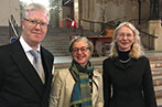 From left to right: Professor Alan Dignam, Professor Penny Green and Professor Rachael Mulheron