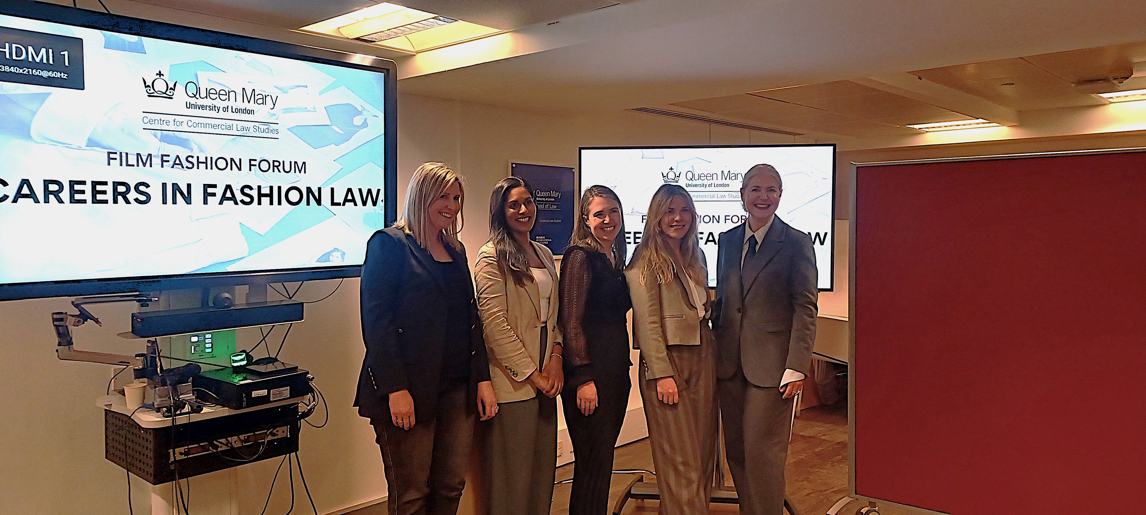 Panel photo from careers in fashion event