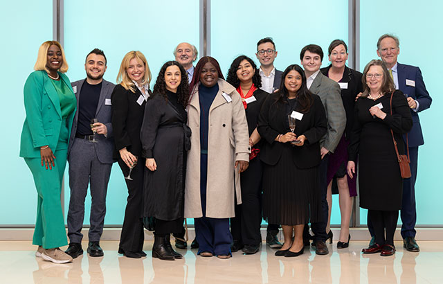 Law ad Climate Change LLM students with James Dallas, Norah Gallagher, and Peter D Cameron.