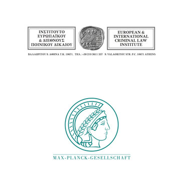 Max Planck Institute for Foreign and International Criminal Law, and the European and International Criminal Law Institute logos
