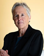 Wendy Brown wearing a black suit jacket.