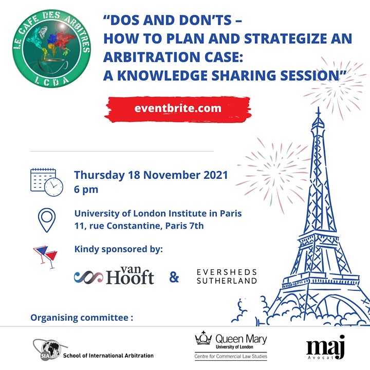 Poster for Le Café des Arbitres, 11th Edition