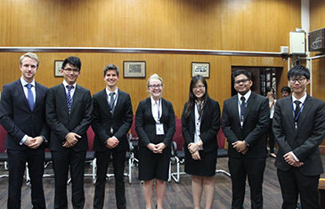 DM Harish Moot - QMUL law students