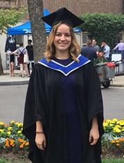 natalie at graduation