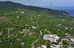A residential area of Port au Prince, Haiti