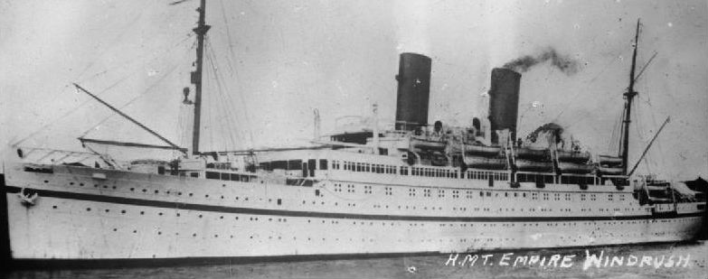 The Windrush ship