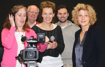 Bernadette McKevitt, Hugh Smyth, Beatrice Vance, Alex Layden and Kathleen O'Brien
