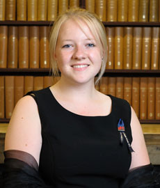 Camilla Barker, QM Alumna