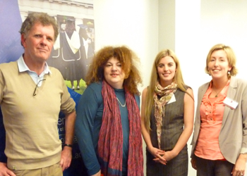 Dr Geoffrey Bell and Ms Judith Garfield (Eastside Community Heritage), <br />Sarah Lorimer and Dr Anna Bryson (Peace Process project).