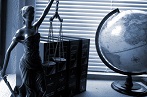 Law Justice with globe secondary image 