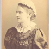 Sepia photograph of Constance Maynard