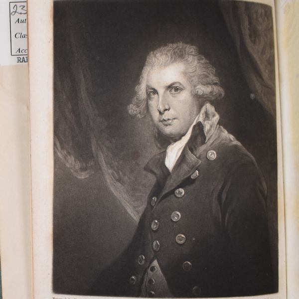 Print illustration of Richard Sheridan