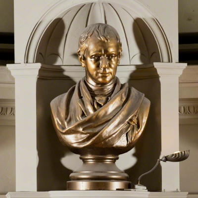 Bust of Scott in Octagon